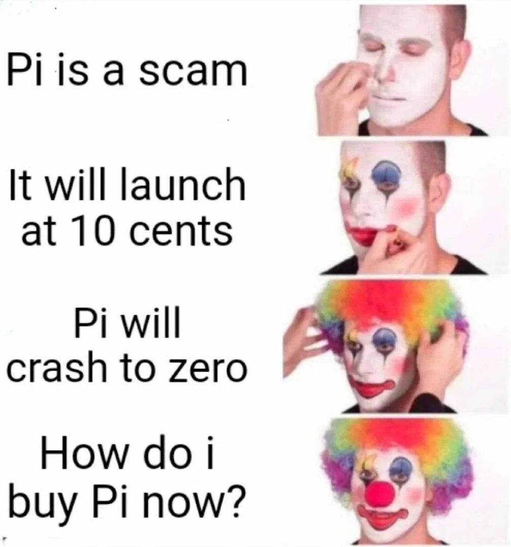 fwOrdii's tweet image. How to transition into a clown ?? Be a $PI hater #PiNetwork2025 #SupportPiApps