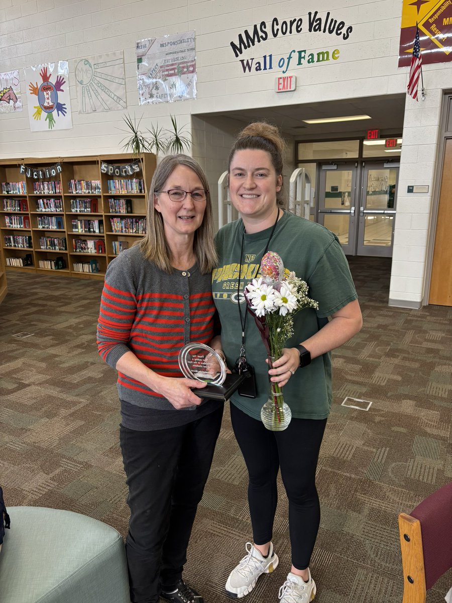 Congrats to Kelly Steinmeyer who was recognized as our Staff Person of the Month!  💐 🎂 🏆