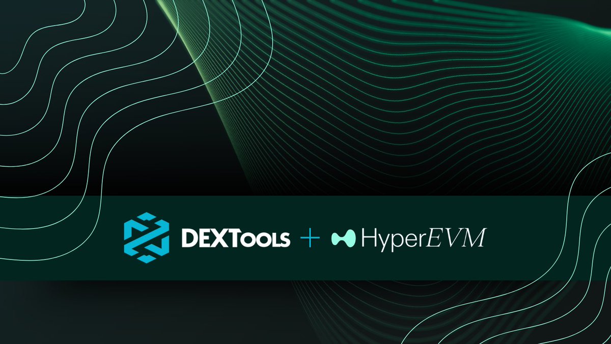 🆕 HyperEVM by @HyperFND is now officially supported on DEXTools! 🚀 👉  https://t.co/uHTk0S1kzj ℹ️ Hyper EVM is a general-purpose EVM integrated  into the Hyperliquid ecosystem.