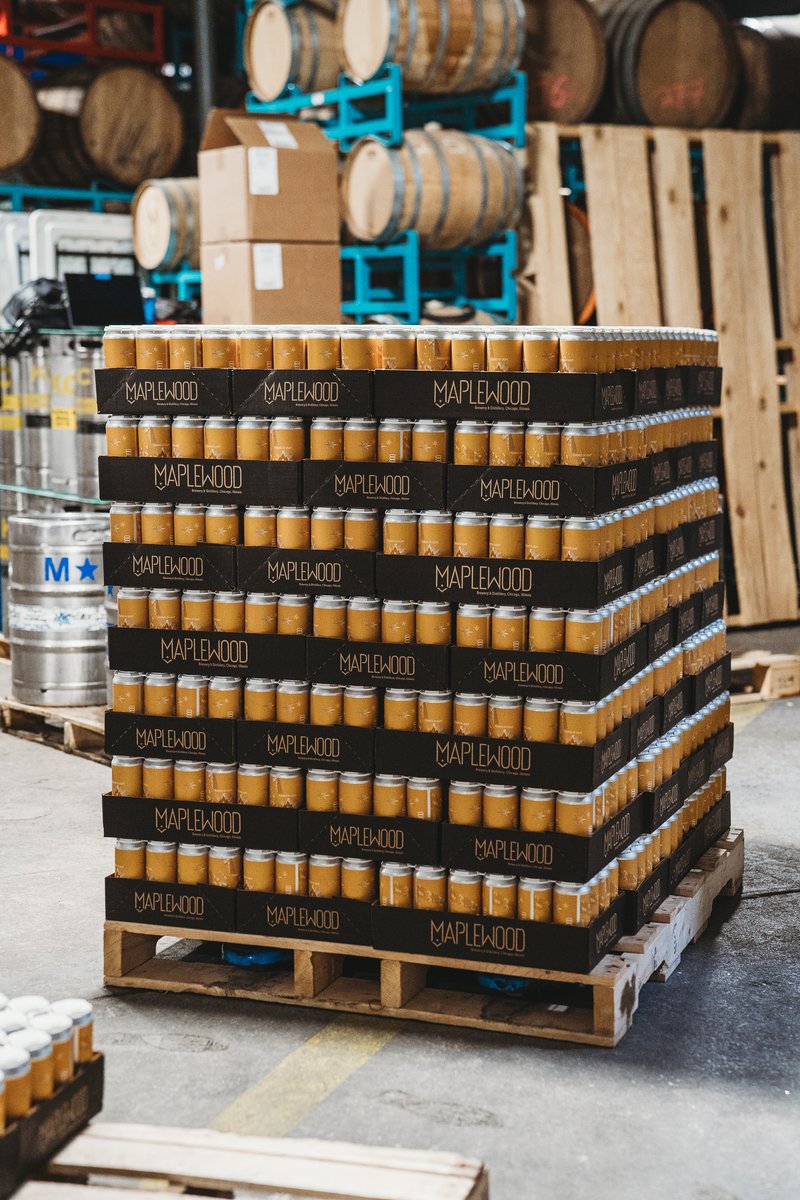 Flashes of Light ✨ is here! This Czech-style Pilsner is deliciously malty with spicy Saaz notes. Crisp, clean and brewed for the longer days ahead. ☀️

Cellarman Mike is making sure there will be plenty of cans available to enjoy.