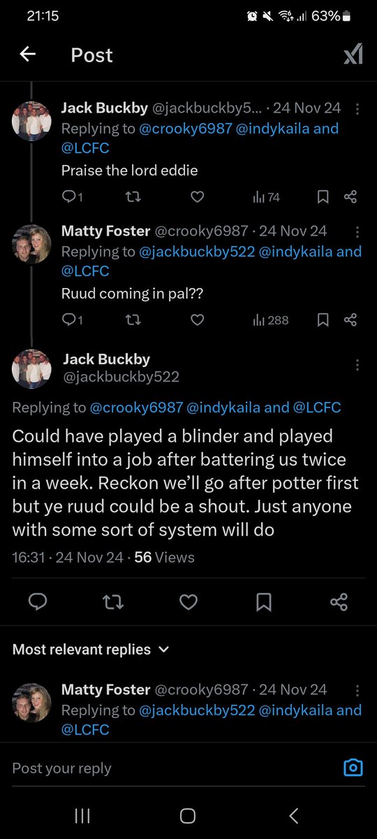 Matty Foster tweet media