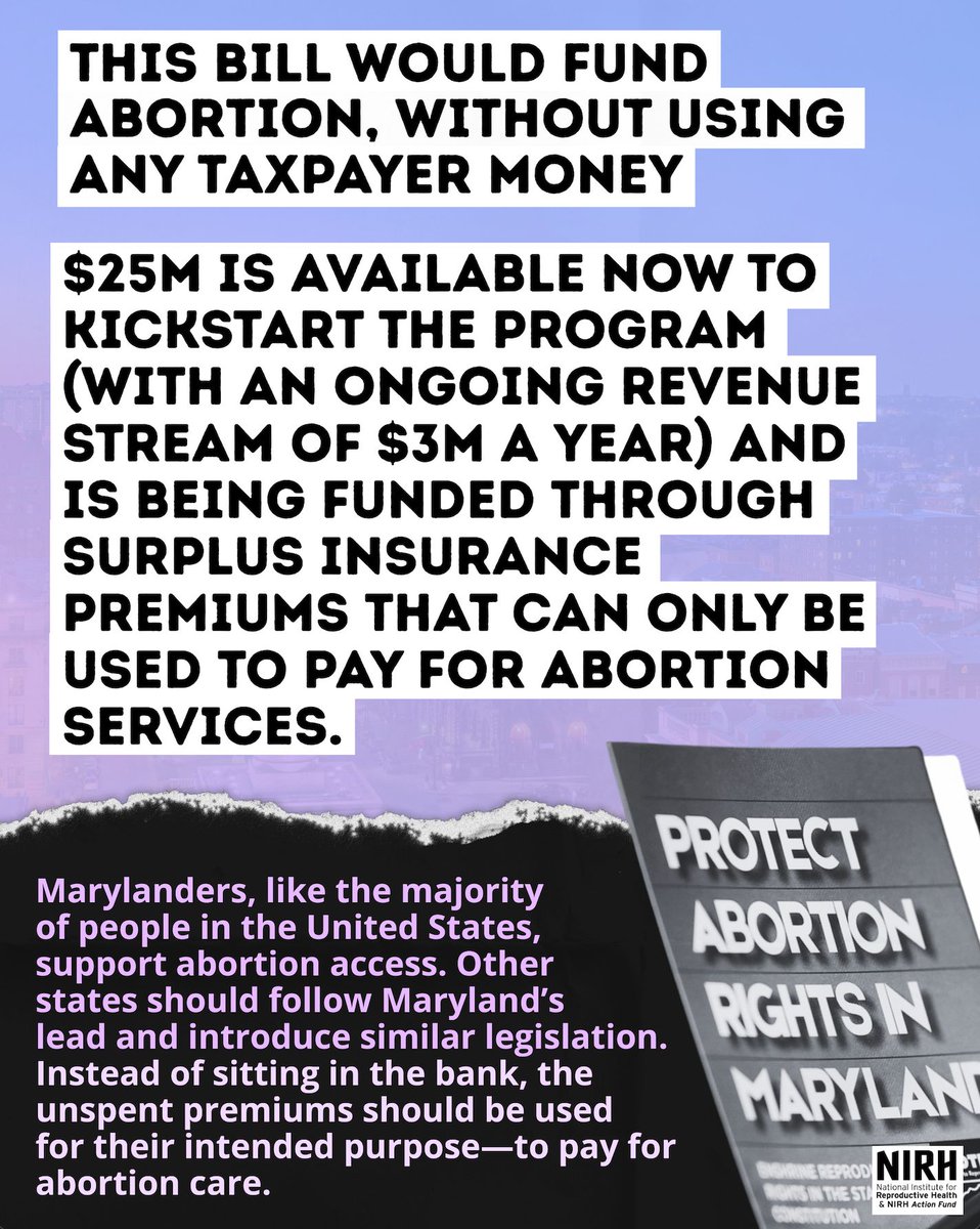 NIRH is proud to support a bill to fund the Public Health Abortion Grant Program. WITHOUT using taxpayer money, this fund will ensure people can access abortion and make the right a reality. This is a model that we hope states will follow to protect and expand abortion access.