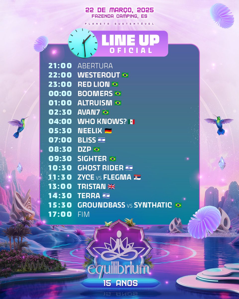 FULL LINE UP! 🔥