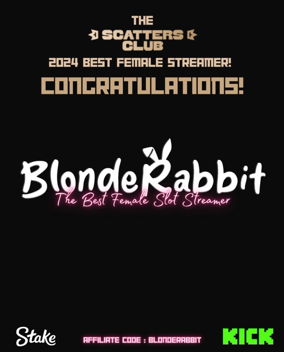 What a year kids. 

Taking home the ultimate trophy ! Thank you <a href="/ScattersClub/">Scatters Club</a> and <a href="/StakeEddie/">Eddie</a> for presenting the award ! 

And obviously HUGE thank you to my community - without you guys I'd be nothing. 

In a very male dominated category - it's so refreshing to see recognition