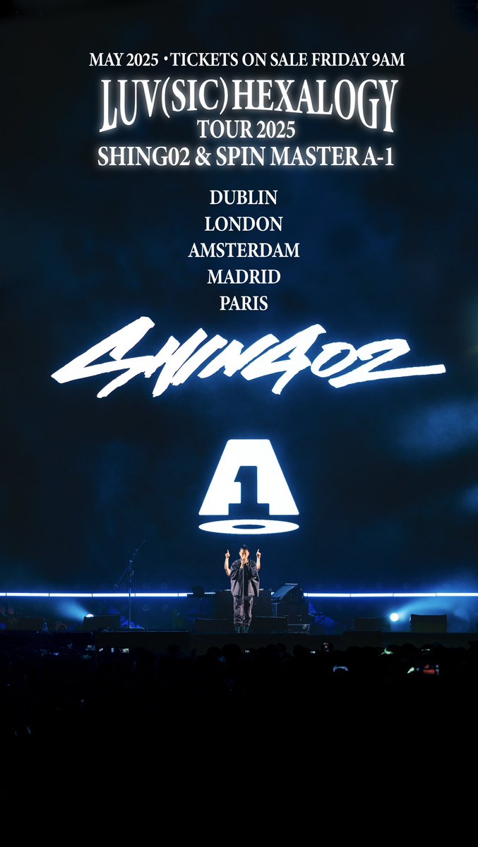 UK/EU Tour announcement: Ticket link will drop tomorrow 9AM local time with details... Excited to see you all there!