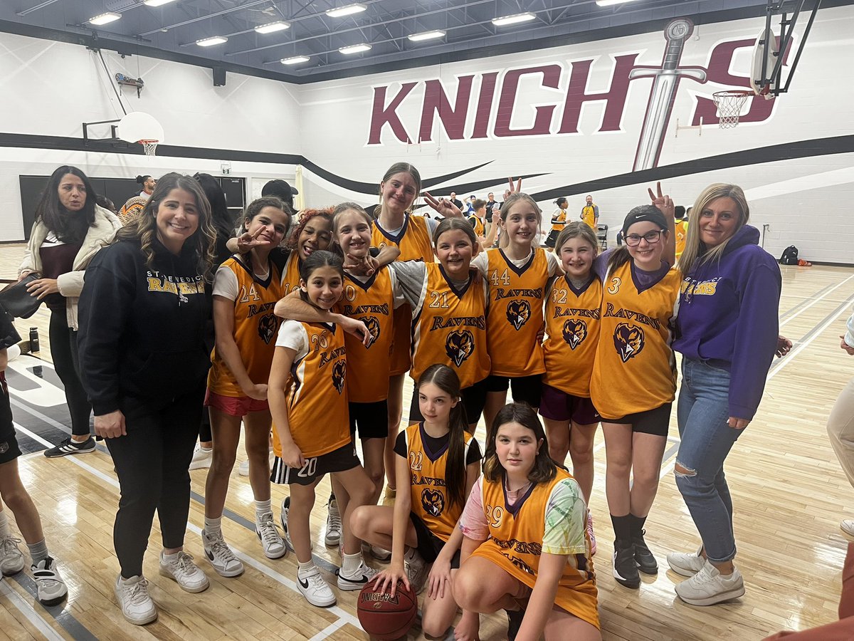 The Girls and Boys teams did a great job representing St Benedict school yesterday at family
Finals! We may not have moved onto boards, but they played amazing! 🏀 <a href="/StBenedictDP/">StBenedictRavens</a>