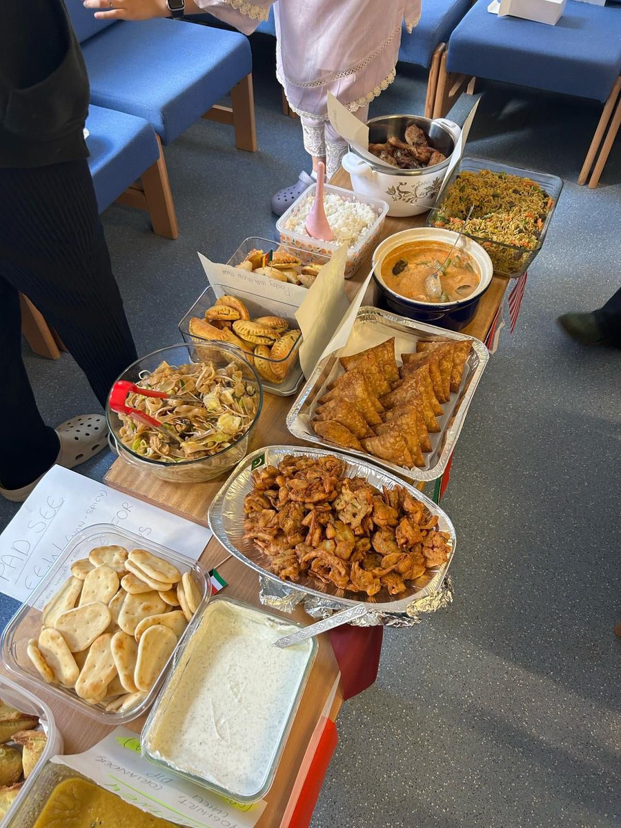 South Tees Hospitals Pharmacy Department (@steespharmacy) on Twitter photo ๐ South Tees Pharmacy on the Map! ๐ Today we enjoyed a cultural lunch, honoring 21+ countries and rich cultural traditions within our team and the diversity that shapes us. Thank you Ayman, Maryam, Kirsty, & Aneesa #DiversityInPharmacy #CulturalCelebration <a href="/SouthTees/">South Tees Hospitals</a> ๐ South Tees Pharmacy on the Map! ๐ Today we enjoyed a cultural lunch, honoring 21+ countries and rich cultural traditions within our team and the diversity that shapes us. Thank you Ayman, Maryam, Kirsty, & Aneesa #DiversityInPharmacy #CulturalCelebration <a href="/SouthTees/">South Tees Hospitals</a>