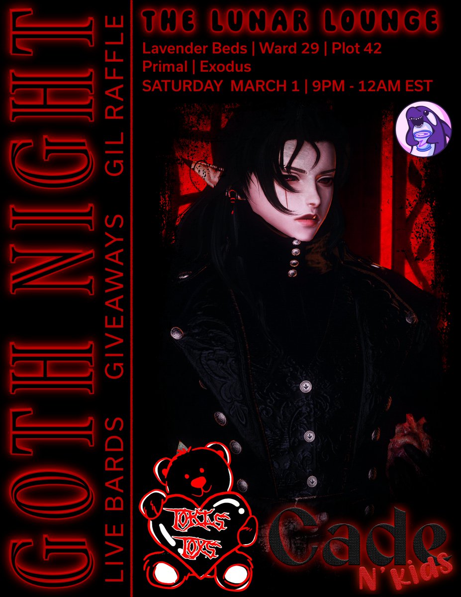 Come hangout with us this Saturday at the Lunar Lounge ♥
03/01/2025

#GPOSERS | #EorzeaPhotos | #ffxivsnaps | #FFXIVScreenshots