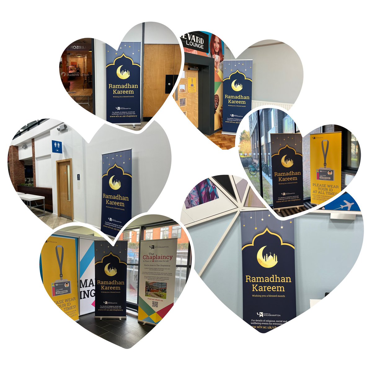 Have you noticed our #RamadanKareem banners up around the campuses? Muslims around the world will be preparing to welcome the month of #Ramadan this weekend.