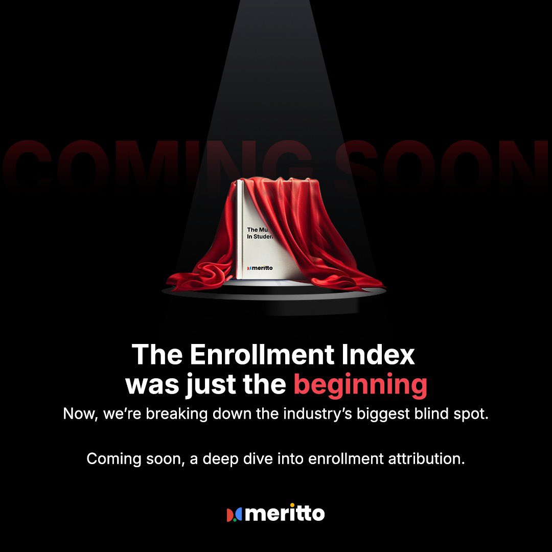 The Enrollment Index has once again disrupted the status quo. Naturally, this level of transparency isn’t welcomed by everyone—but that doesn’t change the truth. Killing transparency isn’t the answer; fixing weaknesses is. 
We’re  doubling down on it—for our partners our industry