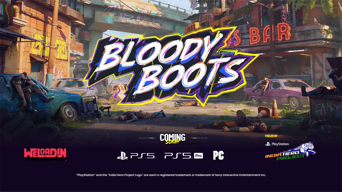 📢Announcing Our Most Ambitious Game:

 BLOODY BOOTS

⚡️A high-voltage third-person action-adventure set in a dystopian entertainment town powered by junk-punk advancements in biotech! ⚡️

We’re beyond thrilled to reveal that Bloody Boots is officially part of <a href="/Sony/">Sony</a>  <a href="/PlayStation/">PlayStation</a>