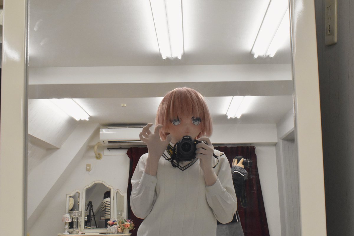 がぉー.ᐟ.ᐟ

（ﾎﾟｰｽﾞの練習…）