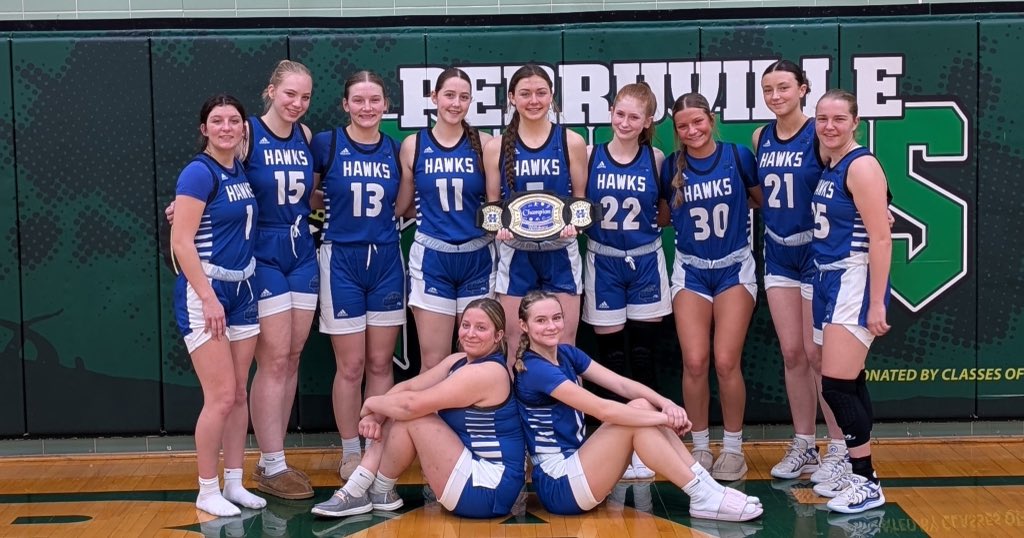 Hillsboro Girls’ Basketball results:

JV 
Hawks - 33
Perryville - 27

Varsity 
Hawks - 53
Perryville - 35

Girls are co-conference champions!