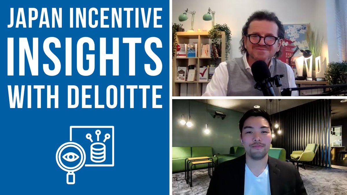 Export2Japan's tweet photo. 🎙️ 🎉 Our 50th Episode! 🥳 📣

JAPAN INCENTIVES INSIGHT with DELOITTE JAPAN
#ExporttoJapan #podcast

Subscribe for this and the archive via your chosen podcast streaming service or our YouTube channel. Or access the episode webpage: https://t.co/gLZ6y6TzDC https://t.co/KtMnXDSUjK