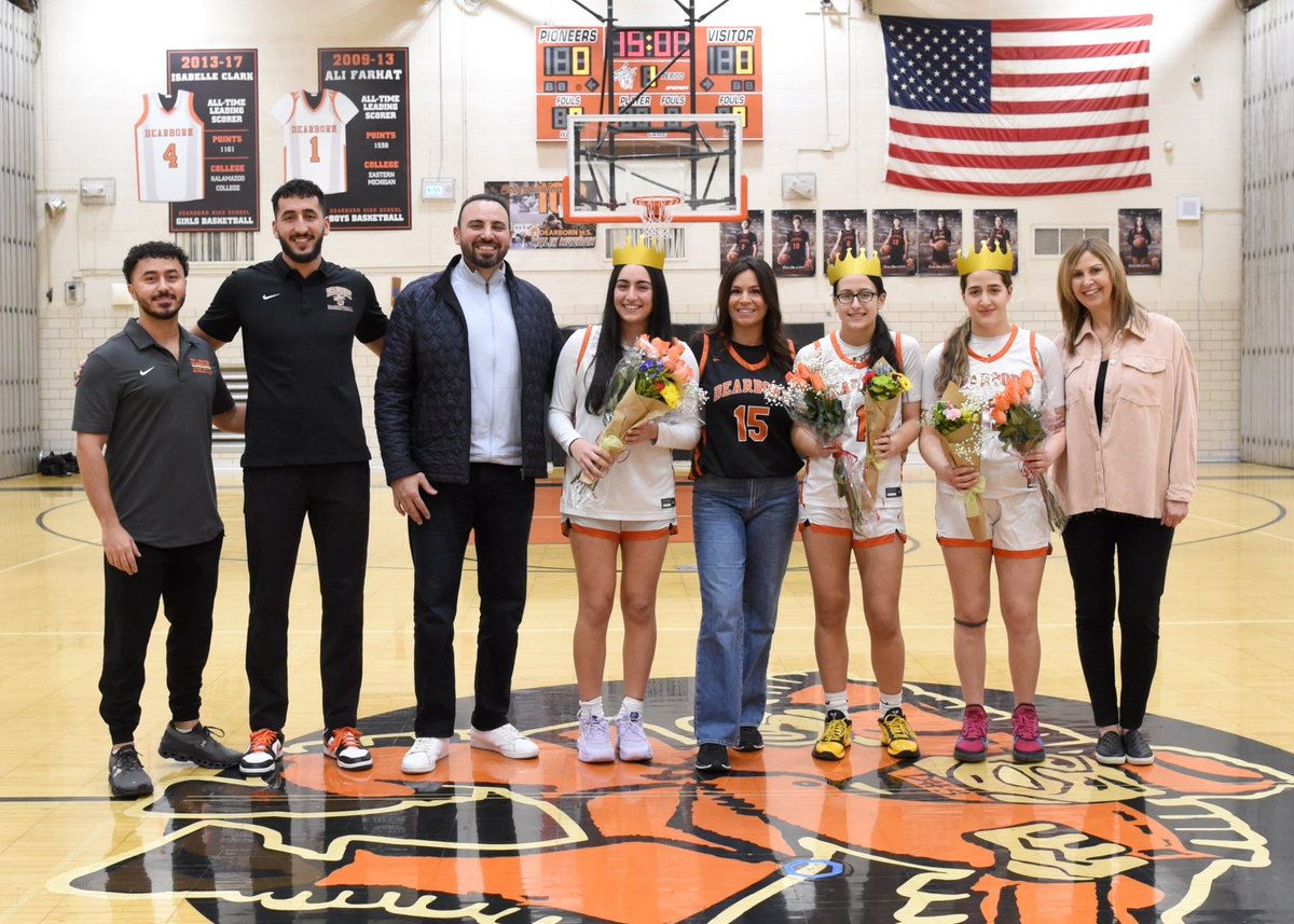 Thank you to our girls basketball seniors and their families for four great years on the court!