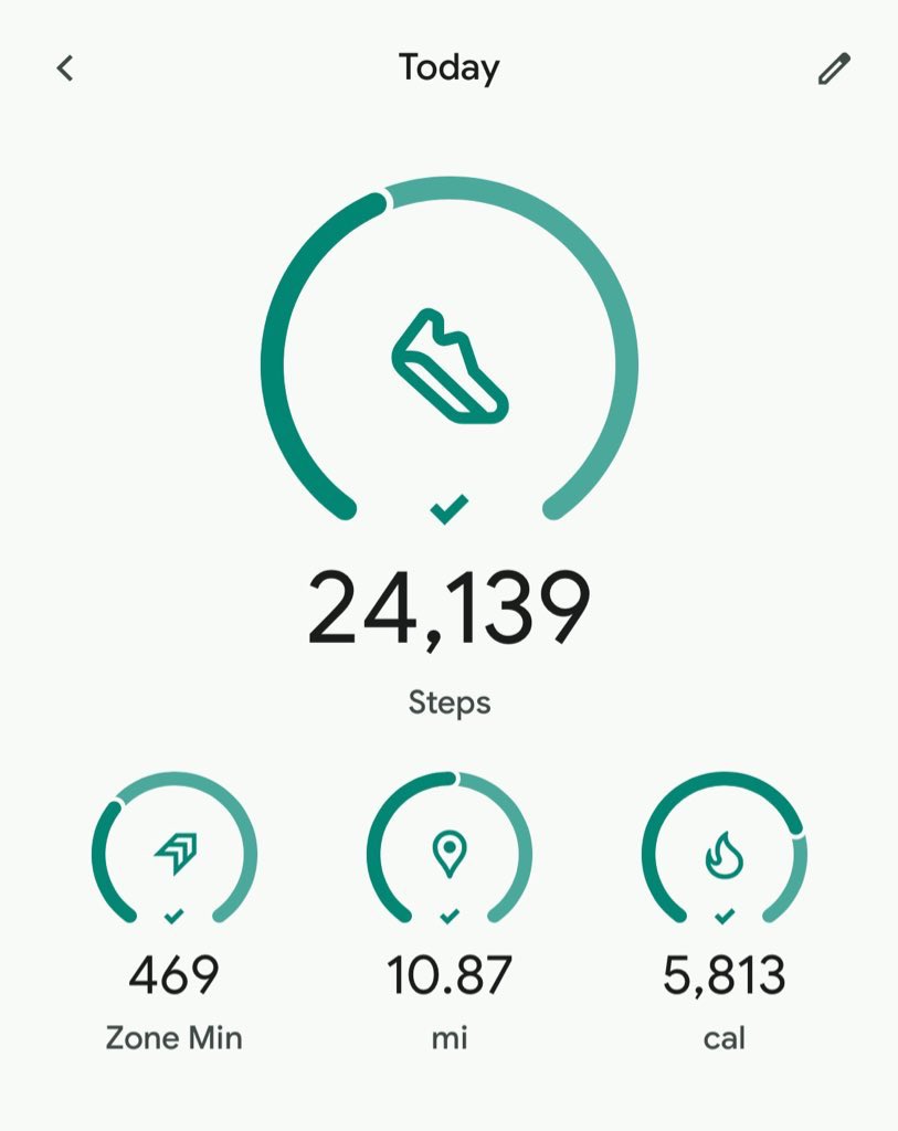 Day 1 in St. Pete was no joke 😮‍💨 <a href="/fitbit/">fitbit</a>
