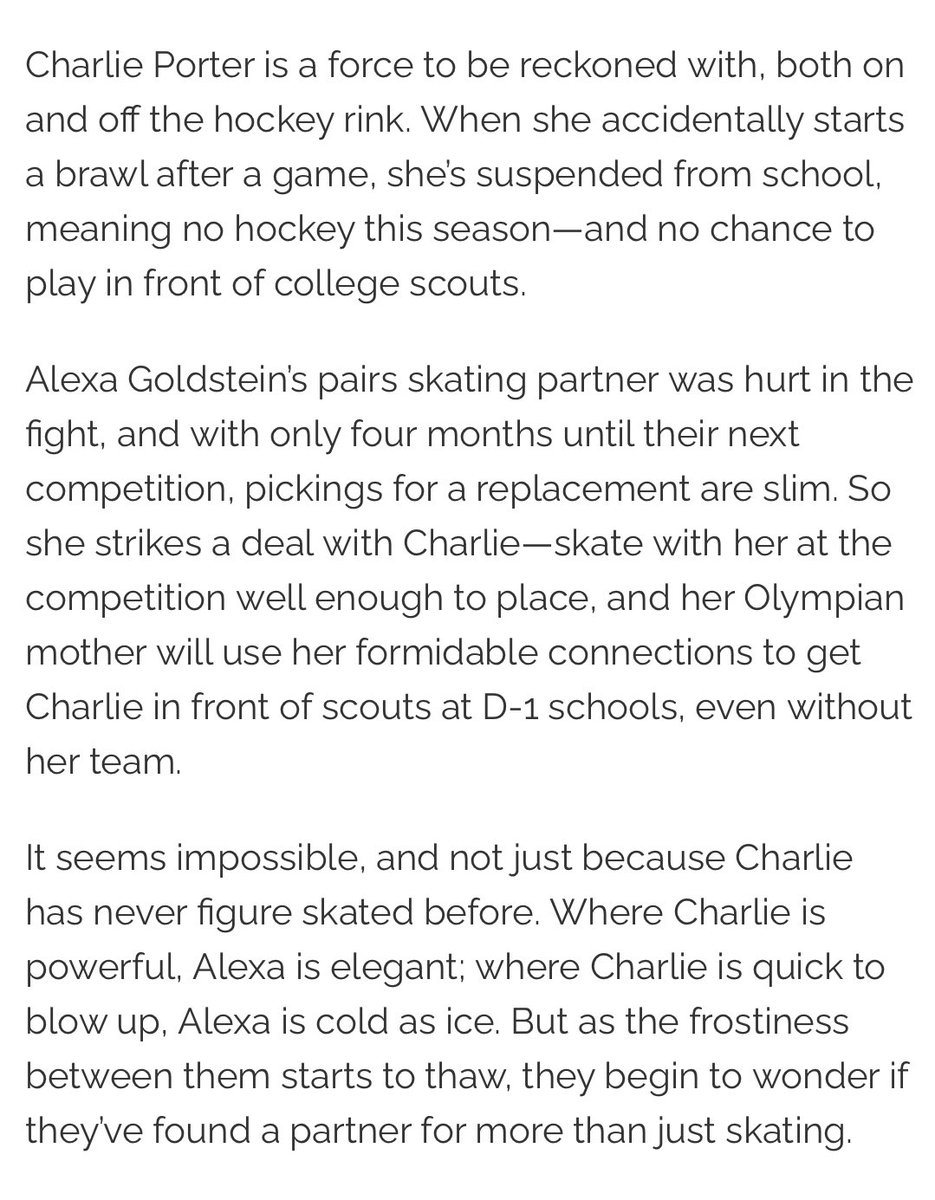 gonna be real with y'all:

i'm 71% through IT'S A LOVE/SKATE RELATIONSHIP by carli j. corson ...

and it might be one of the best sapphic romances i've ever read, like, ever.

more importantly: it IS the best rivals-to-lovers i've ever read. in my life.

buy it. read it. PLEASE.