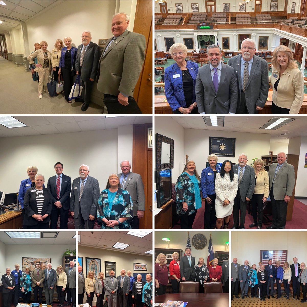 Steve Evans (@steveev27371362) on Twitter photo Guess who’s back? Dist. 16, 17, 18 & 19 State Legislative Comm. members & presidents visited our senators & reps to share <a href="/TRTA/">TX Retired Teachers</a> legislative priorities w/them. Shoutout to the Yellow Team that made these visits and have worked together to make this visit a huge success! #txlege Guess who’s back? Dist. 16, 17, 18 & 19 State Legislative Comm. members & presidents visited our senators & reps to share <a href="/TRTA/">TX Retired Teachers</a> legislative priorities w/them. Shoutout to the Yellow Team that made these visits and have worked together to make this visit a huge success! #txlege