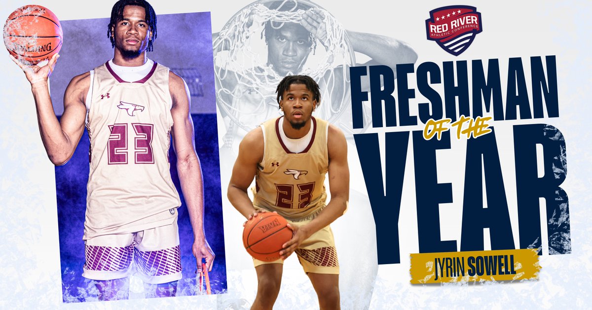 Join us in extending a HUGE congratulations to Freshman Jyrin Sowell for being named the 2024-25 RRAC Freshman of the Year! #SoarEagles