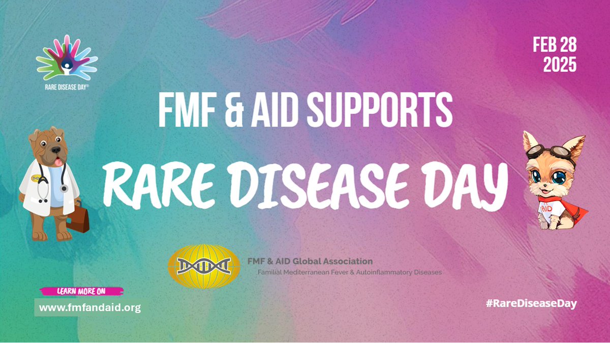Autoinflammatory diseases are rare genetic conditions of the innate immune system, which cause debilitating and recurring symptoms.
#periodicfevers #autoinflammatorydiseases #RareDiseaseDay2025