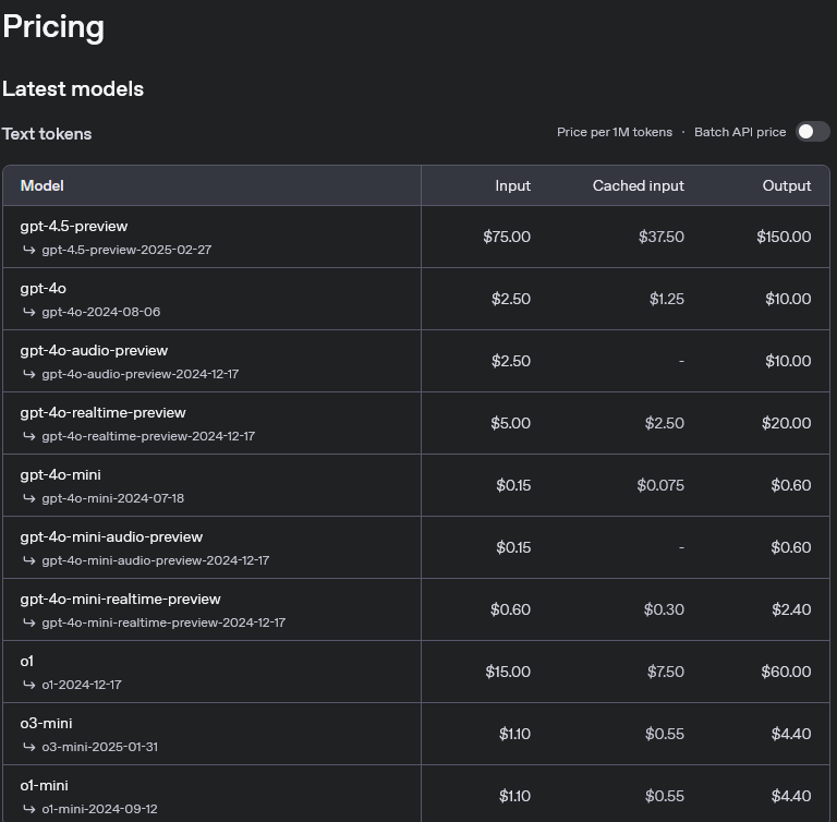 zemithdotcom's tweet photo. GPT 4.5 should realistically cost at most $20/m output. $150/m is bonkers, especially for a non-reasoning model @sama 

Luckily competitors exist. Some humbling needs to take place. https://t.co/QcWjeKm9mD