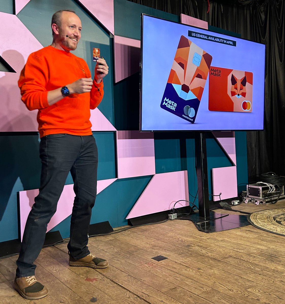 Consensys.eth (@consensys) on Twitter photo Spend your crypto, anywhere. 🦊
Sign up for the <a href="/MetaMask/">MetaMask.eth 🦊</a> card now or join the waitlist: portfolio.metamask.io/card Spend your crypto, anywhere. 🦊
Sign up for the <a href="/MetaMask/">MetaMask.eth 🦊</a> card now or join the waitlist: portfolio.metamask.io/card