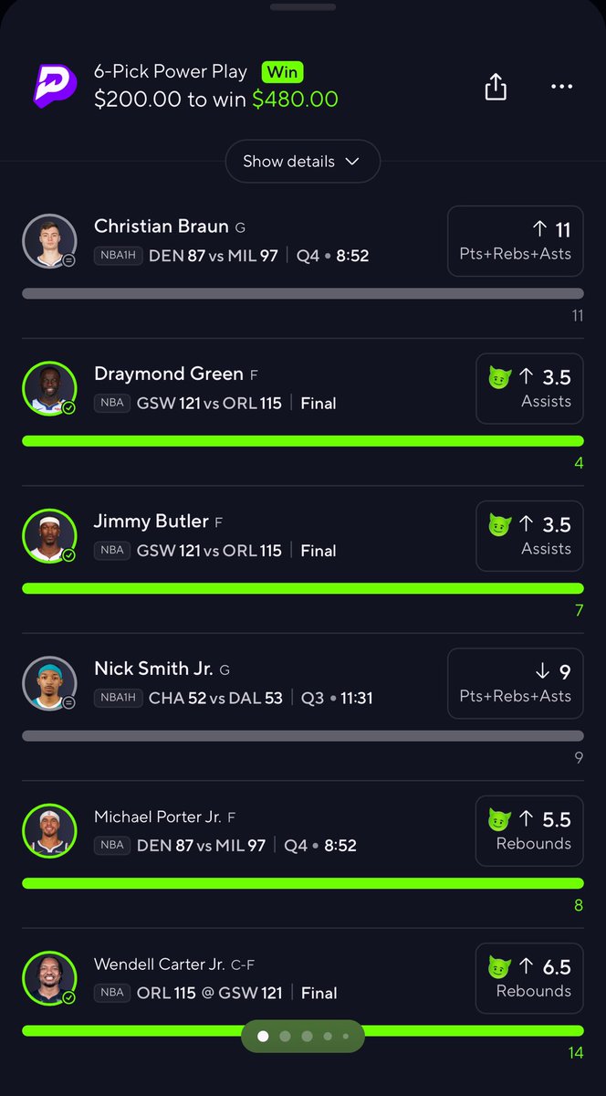 propbetozzy's tweet image. CASSHHH FREE SLIP OF THE DAY! 💪🏽🔒💸

#PrizePicks #cash #10x