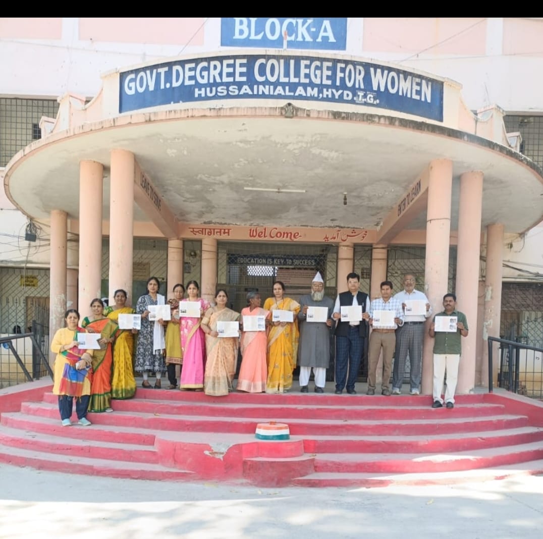 Hyd_Headlines's tweet image. Government Degree College for Women, Hyderabad, hosts a national workshop on April 7 to address tribal and minority marginalization. Experts to discuss policy frameworks and solutions. #Marginalization #Inclusivity
