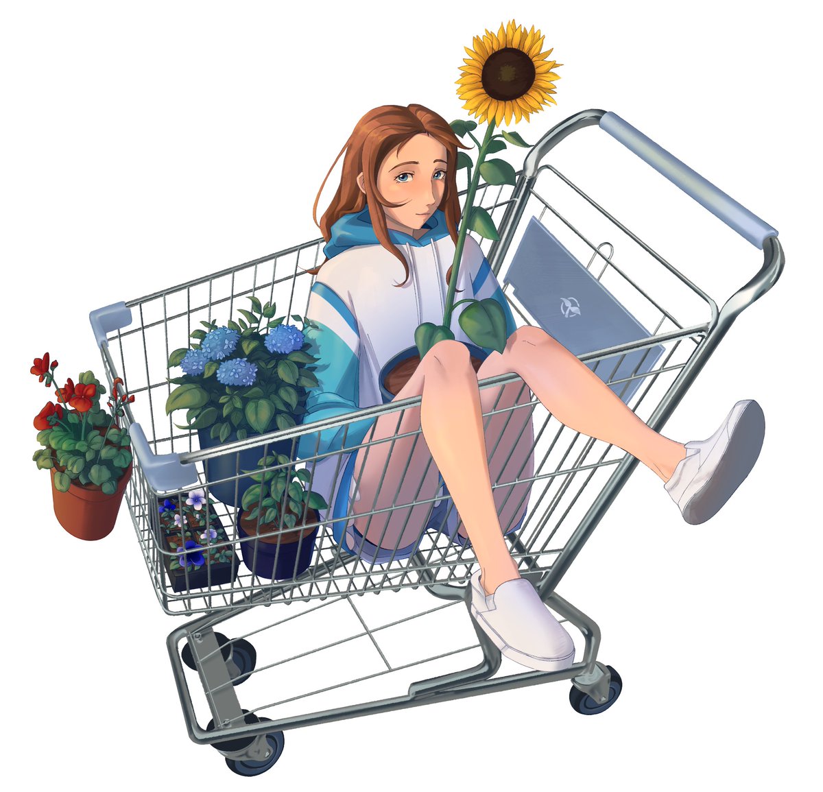 🌻 lil trip to the garden center