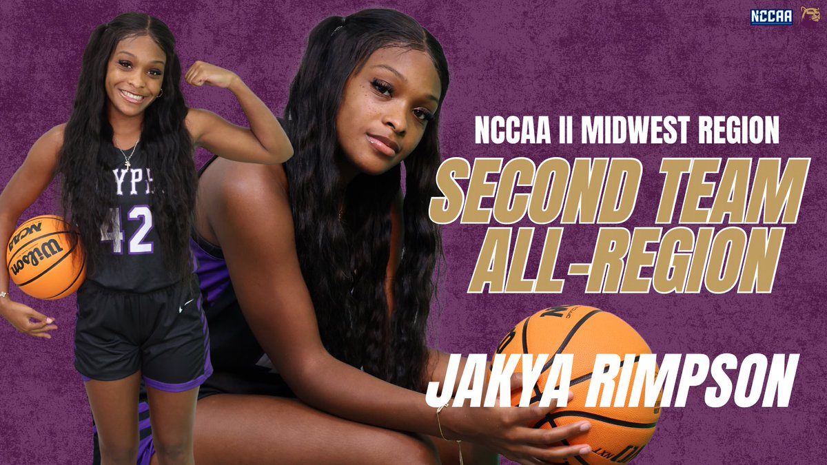 Congratulations to senior Jakya Rimpson on being named Second Team All-Region tonight! 

#GoCougars