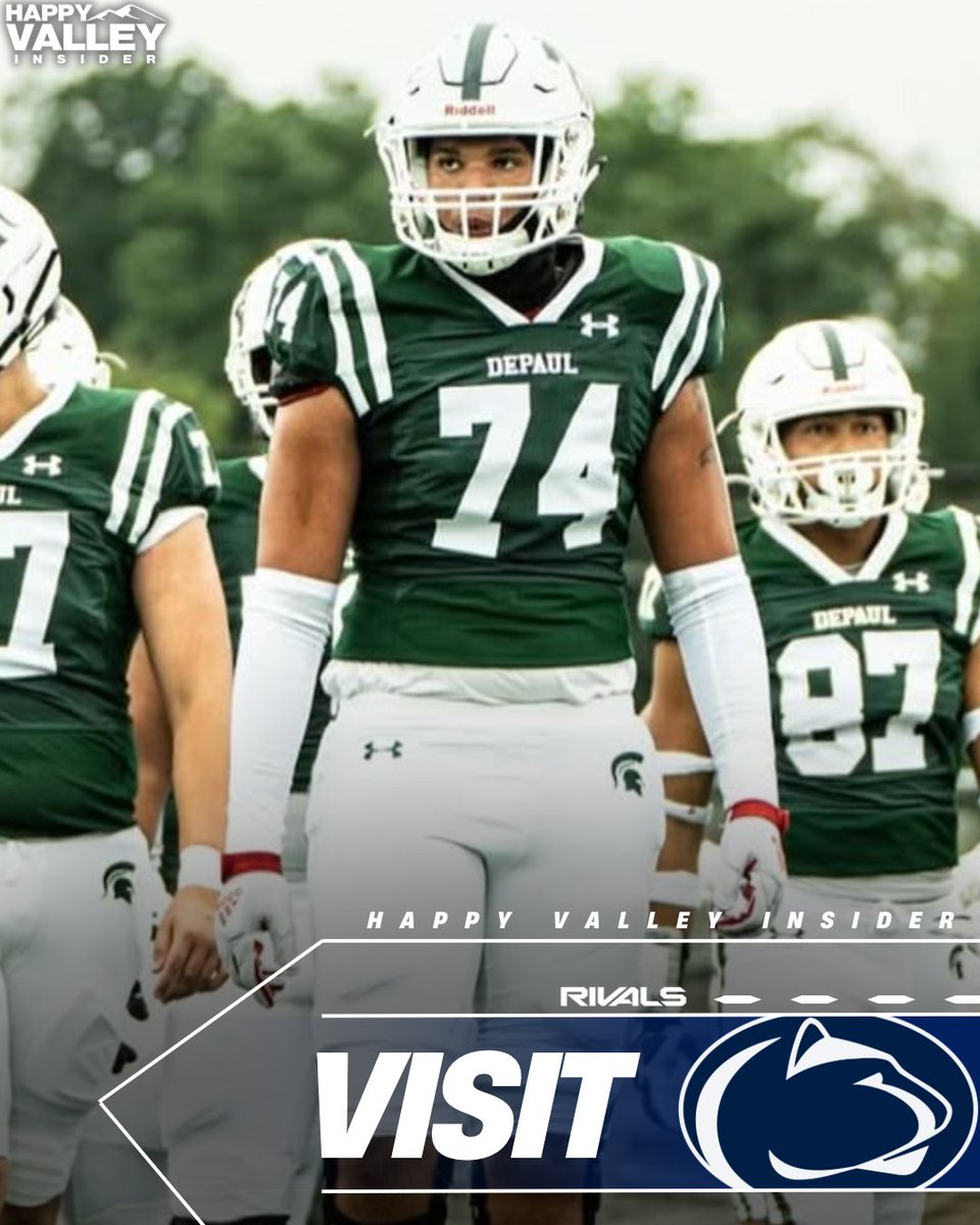 Penn State Nittany Lions | Happy Valley Insider (@pennstaterivals) on Twitter photo 2026 <a href="/dpfootball/">DePaul Football</a> OL Marlen Bright (<a href="/MarlenBright5/">Marlen Bright</a>) has locked in an Official Visit to Penn State on May 30th.
👉 tinyurl.com/2026PSUVisits 2026 <a href="/dpfootball/">DePaul Football</a> OL Marlen Bright (<a href="/MarlenBright5/">Marlen Bright</a>) has locked in an Official Visit to Penn State on May 30th.
👉 tinyurl.com/2026PSUVisits