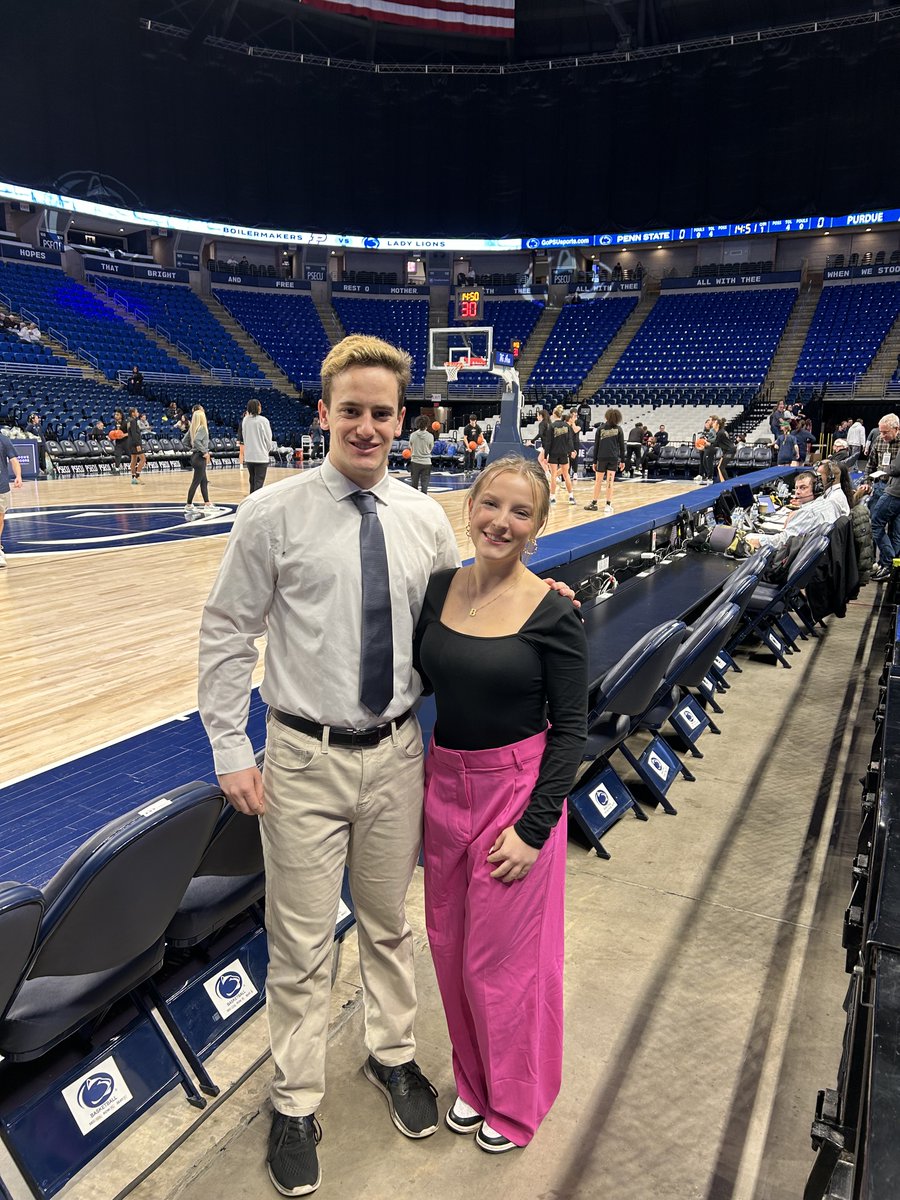 Penn State CommRadio (@psucommradio) on Twitter photo Penn State Women's Basketball is back in the Bryce Jordan Center for their matchup versus Purdue! ⏰: 6 p.m.
<a href="/Jacob_Rudy10/">Jacob Rudy</a> & <a href="/BronwynLiber/">Bronwyn Liber</a> are on the mic.
Listen here:
bellisariostudentmedia.psu.edu/audio/commradio
Follow along <a href="/CommRadioSports/">CommRadio Sports</a>!
📷: Penn State Women's Basketball is back in the Bryce Jordan Center for their matchup versus Purdue! ⏰: 6 p.m.
<a href="/Jacob_Rudy10/">Jacob Rudy</a> & <a href="/BronwynLiber/">Bronwyn Liber</a> are on the mic.
Listen here:
bellisariostudentmedia.psu.edu/audio/commradio
Follow along <a href="/CommRadioSports/">CommRadio Sports</a>!
📷: