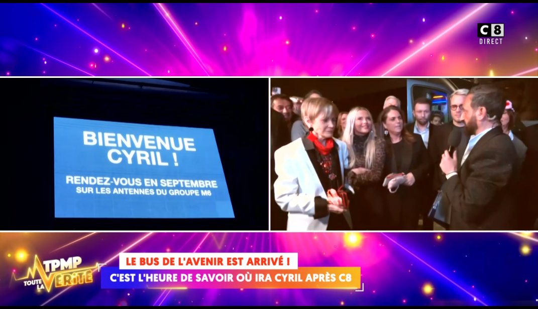 🔴Cyril Hanouna sera en quotidienne avec #TPMP sur W9 en septembre. Il annonce également que dès lundi, l'émission se poursuit sur plusieurs plateformes telles que Dailymotion, Youtube, et des canaux tels que Canal 31 sur Free, 29 sur SFR, et Bouyges 64.