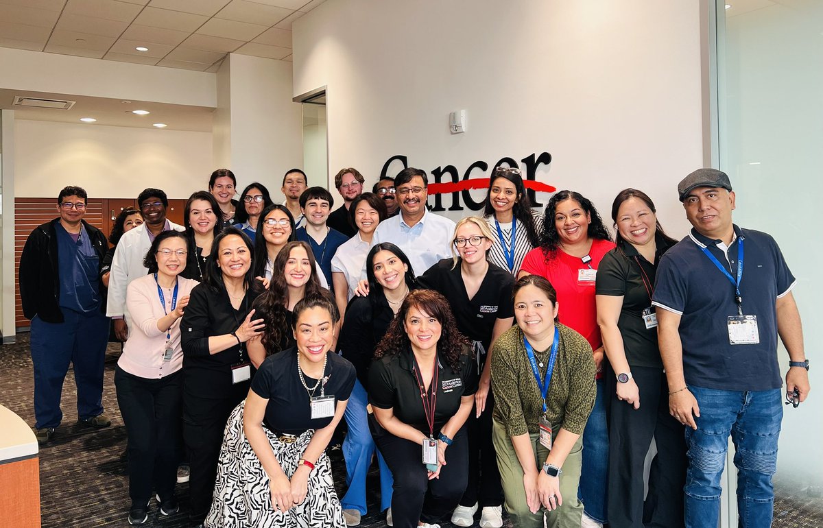 Nitin Jain (@nitinjainmd) on Twitter photo ๐Appreciation lunch for #CLL research team <a href="/MDAndersonNews/">MD Anderson Cancer Center</a>
Thank you for your ongoing commitment to patient care and research and innovation. ๐๐ฝ๐๐ฝ๐๐
#EndCancer
#EndCLL
<a href="/wwierda/">Bill Wierda, MD, PhD</a> <a href="/DrHKantarjian/">Hagop Kantarjian,MD</a> ๐Appreciation lunch for #CLL research team <a href="/MDAndersonNews/">MD Anderson Cancer Center</a>
Thank you for your ongoing commitment to patient care and research and innovation. ๐๐ฝ๐๐ฝ๐๐
#EndCancer
#EndCLL
<a href="/wwierda/">Bill Wierda, MD, PhD</a> <a href="/DrHKantarjian/">Hagop Kantarjian,MD</a>