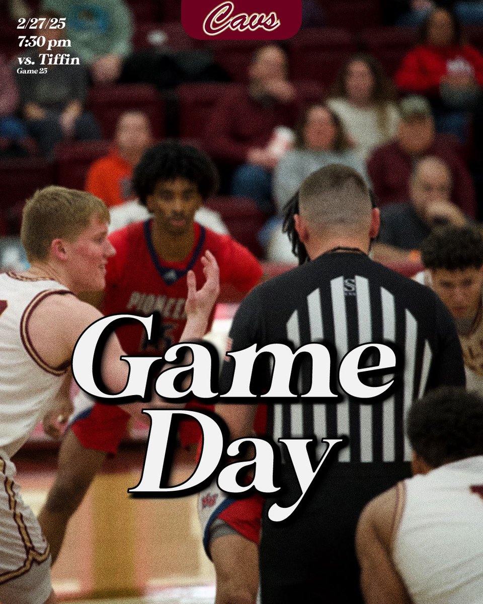 🏀 GAMEDAY! 

🆚 Tiffin

📍 Alumni Arena

⏰ 7:30 PM

👀 greatmidwestdigitalnetwork.com/walshu/