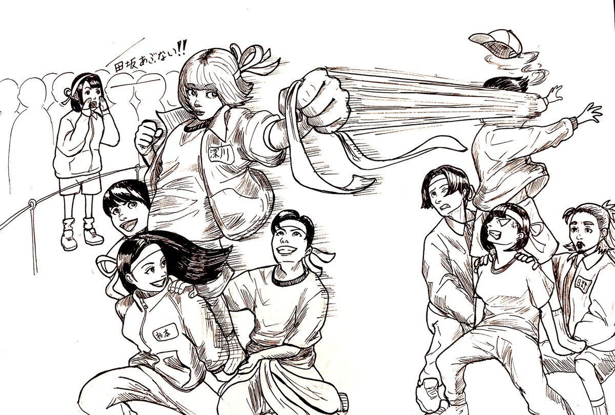 体育祭

#ベビ絵
 #ベビわる学園