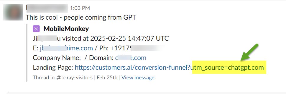 People finding <a href="/CustomersAI/">CustomersAI</a> via ChatGPT! 
Booya.