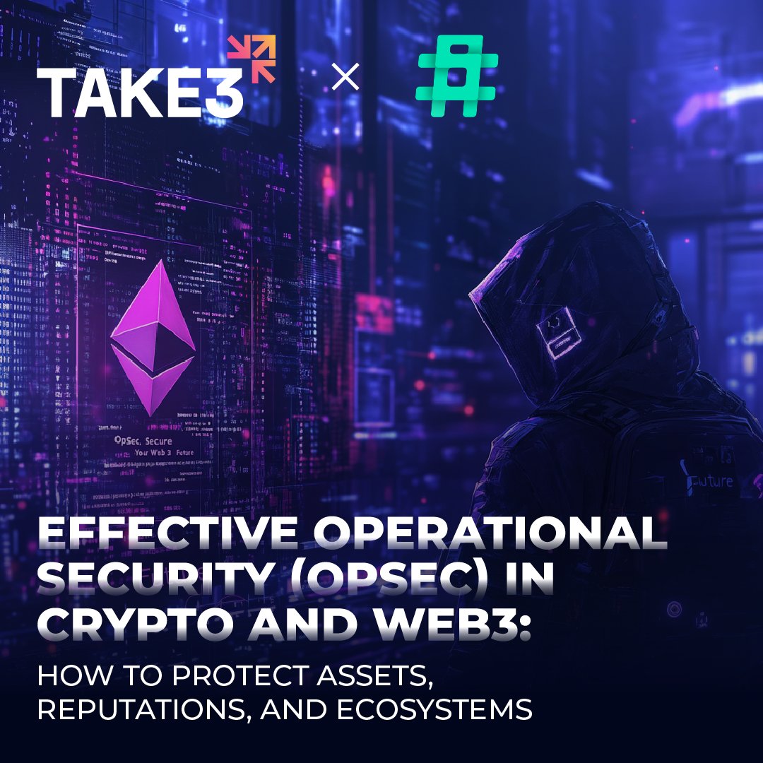take3io's tweet image. 💥 $1.4B hacked. Lazarus Group strikes again.
OpSec isn’t just “best practice”—it’s ESSENTIAL.

Big thanks to @Hashlock_ for their top-tier security collab! 
Don’t become the next REKT leader. Read NOW 👇
take3.io/opsec/ 

#Web3Security #Crypto #Hashlock #Take3 #Web3