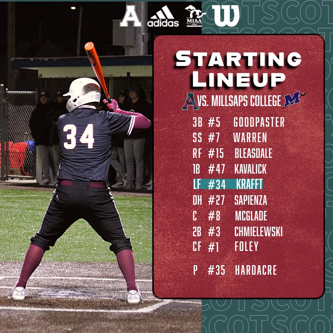 Alma College Baseball tweet media