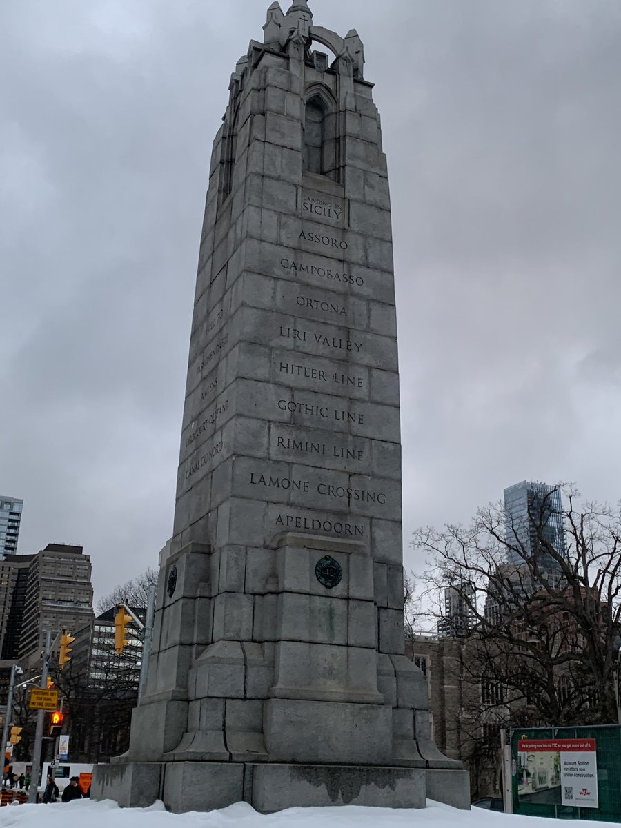 Canada’s glorious dead. 

Tens of thousands of Canadian lives lost in two world wars, often fought liberating European towns boys from Canada couldn’t even pronounce. 

Today- European leaders won’t even denounce the “51st state” absurdities.