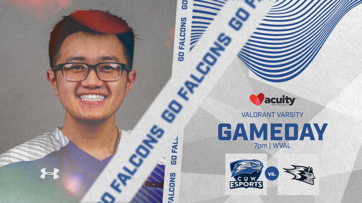 Valorant takes on UW-Stout tonight at 7pm in the WVAL season!

#CUW #CUWEsports #CUDUB