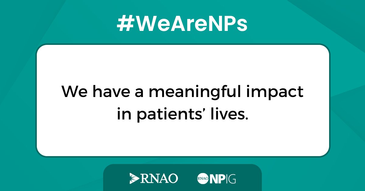 RNAO (@rnao) on Twitter photo #WeAreNPs
Nurse practitioners can make a difference for all Ontarians. Nurse practitioners can transform the health system.
Learn more: RNAO.ca/in-focus/nurse…
@NPIG_RNAO <a href="/LhamoDolkar2023/">Lhamo Dolkar</a> <a href="/ClaudetteHollow/">Claudette Holloway</a> <a href="/DorisGrinspun/">Dr. Doris Grinspun 🇨🇦 RN, PhD, FAAN, O.ONT</a>
⬇️⬇️⬇️ #WeAreNPs
Nurse practitioners can make a difference for all Ontarians. Nurse practitioners can transform the health system.
Learn more: RNAO.ca/in-focus/nurse…
@NPIG_RNAO <a href="/LhamoDolkar2023/">Lhamo Dolkar</a> <a href="/ClaudetteHollow/">Claudette Holloway</a> <a href="/DorisGrinspun/">Dr. Doris Grinspun 🇨🇦 RN, PhD, FAAN, O.ONT</a>
⬇️⬇️⬇️
