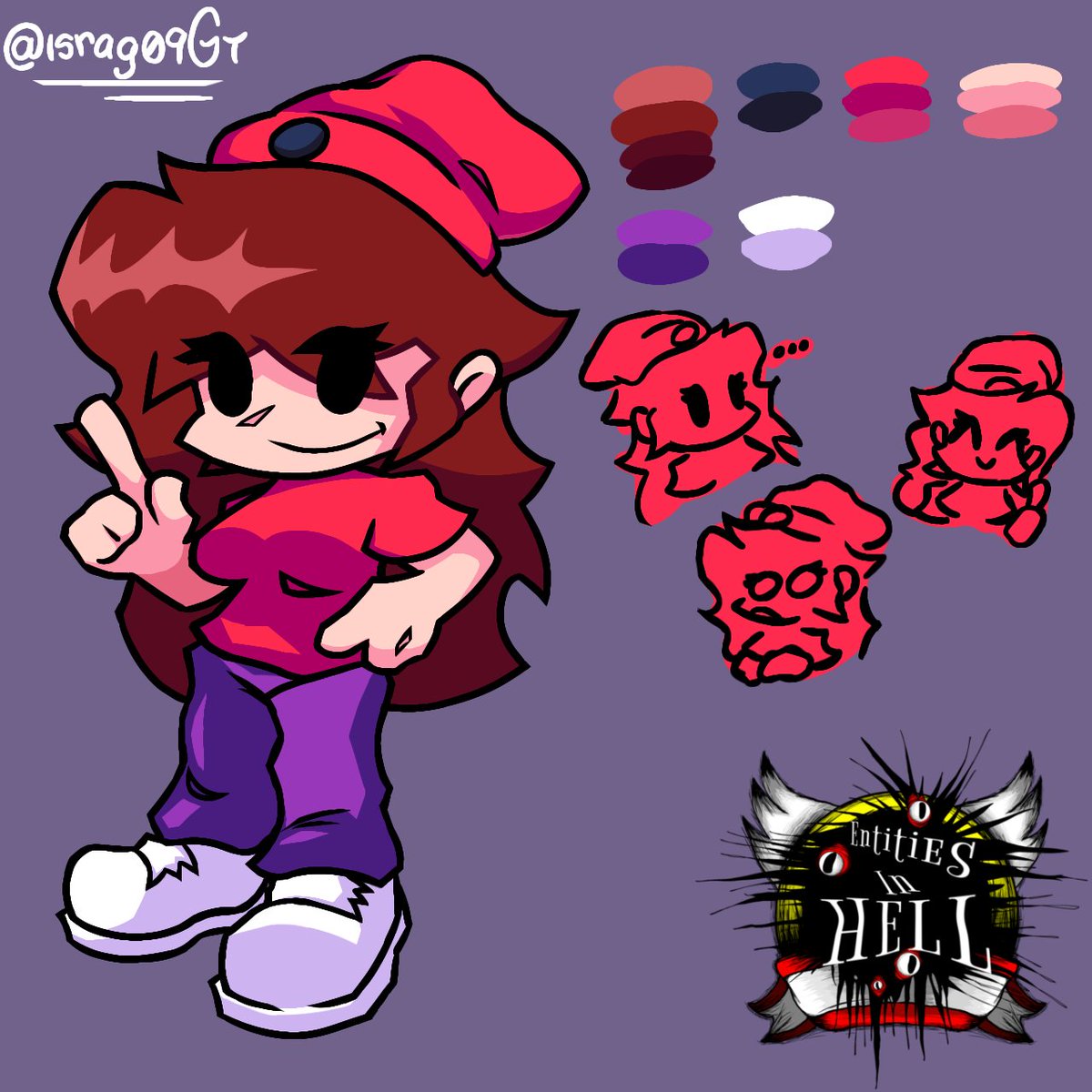 Israg09Gt's tweet image. Diseño completo de Gf para @Entitis_in_hell 

✨✨✨