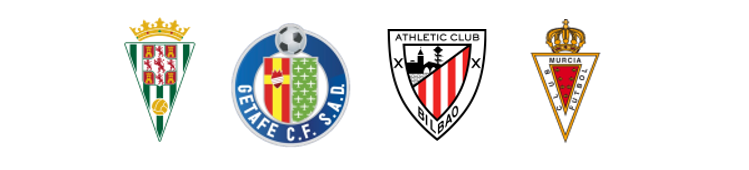 GradaBpro's tweet image. Equipos  de las 3 principales categorías con mejor racha de victorias como visitante:

🟢🟢🟢🟢🟢
@CordobaCF_ofi 

🟢🟢🟢🟢
@GetafeCF 

🟢🟢🟢
#BilbaoAthletic

🟢🟢🟢
@realmurciacfsad