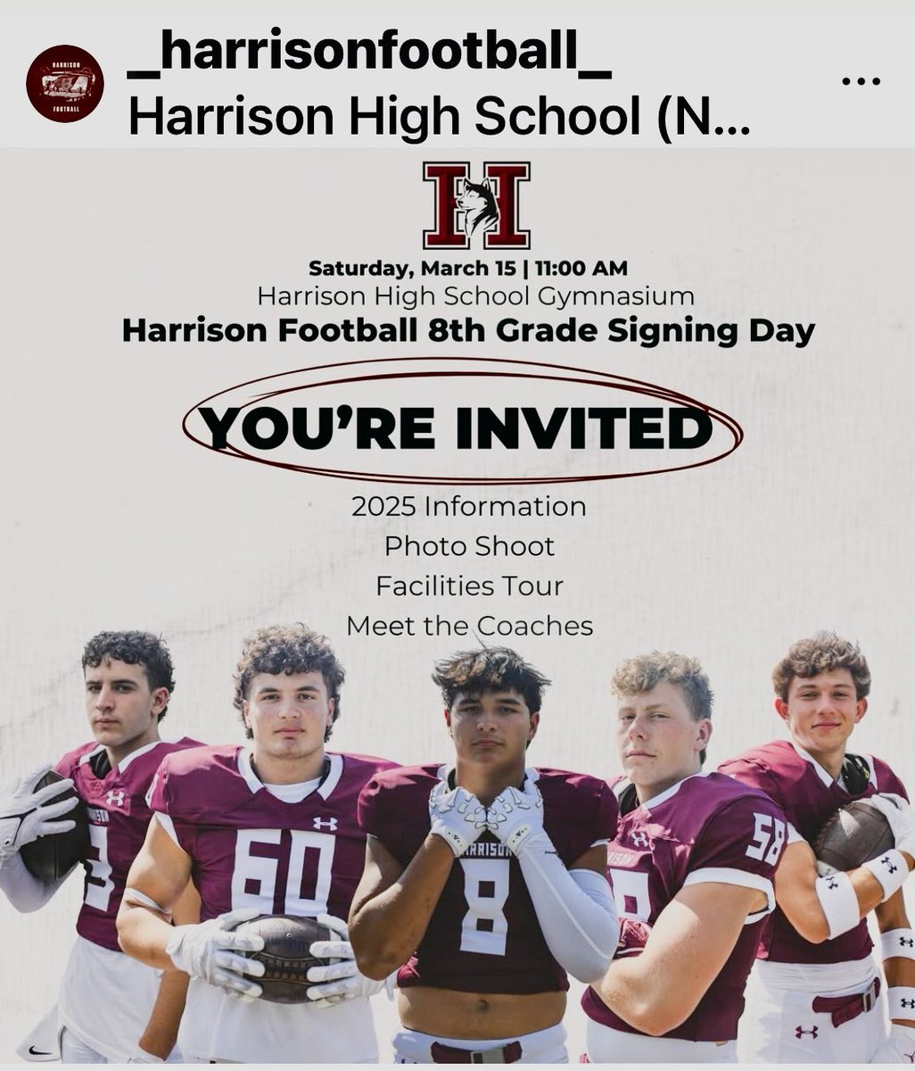 PRIDE and TRADITION..That’s HARRISON FOOTBALL (@pridetradition) on Twitter photo 