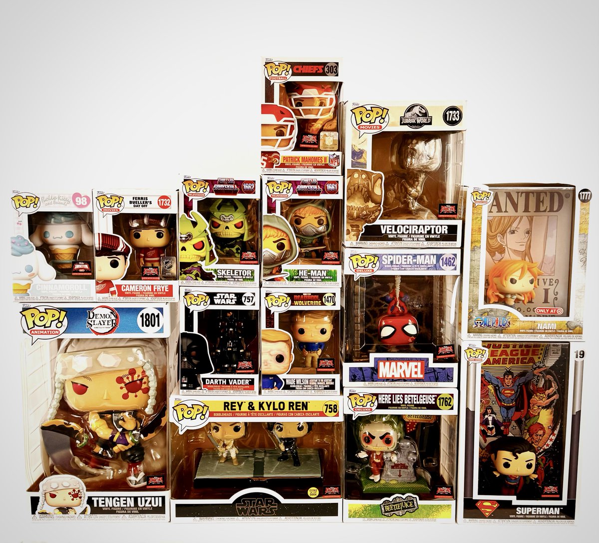 FunkoPOPsNews's tweet image. Mail call! Picked up a couple of the Target Con exclusive Funko POPs! All available at the link below ~
   Linky ~ fnkpp.com/TCon
#Ad #TargetCon #FPN #FunkoPOPNews #Funko #FunkoPOP
