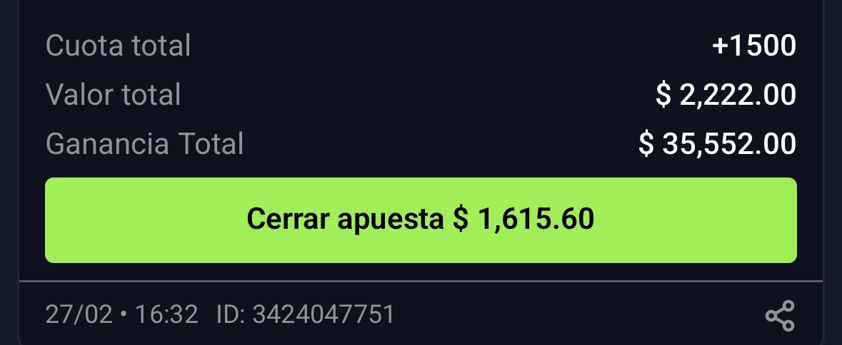 ☢️ BOMB NUCLEAR ☢️ 

🚨 LA ÚLTIMA CANASTA DEL MES 
¿Qué pasará? La última la gané +1700 y llevo 9 primeras canastas en 13 días ganadas.

♥️1.200 RT (comentarios). Y la publico.

Si no llega a la meta, puedes entrar al premium somos +200 en marzo adentro 🚨🚨 no hay excusa