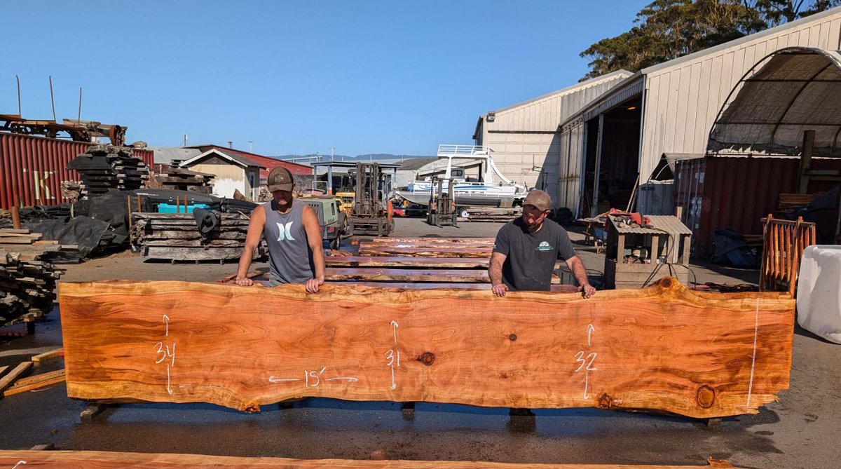 We are in the middle of posting 30-some Fresh Slabs today! Get on over to our site and get some Fresh Picks. Give Vic a call at 707-826-9663 if you have any questions.

redwoodburl.com/project/redwoo…