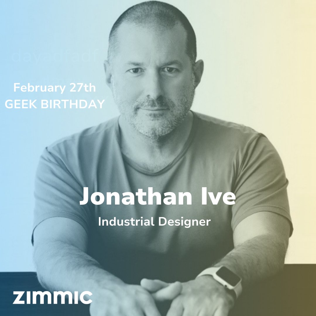 🎉 Happy Birthday, Sir Jonathan Ive! 🎂

A true visionary in industrial design, Jonathan Ive's creations have shaped the way we interact with technology. His designs—sleek, intuitive, and iconic—were integral to Apple's success, from the iMac to the iPhone. 📱💡