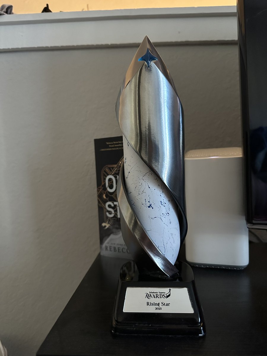 Avery ๐ NACE Spring LAN (@averyjpierce) on Twitter photo Still doesnโt feel real ๐ค
So happy to get my <a href="/ScholasticEA/">Scholastic Esports Awards</a> Rising Star trophy in the mail! โจ Still doesnโt feel real ๐ค
So happy to get my <a href="/ScholasticEA/">Scholastic Esports Awards</a> Rising Star trophy in the mail! โจ
